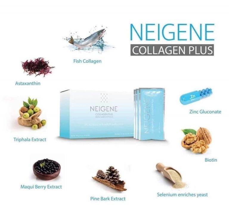 Neigene Collagen Plus - thành phần trong sản phẩm